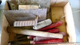 Wood turning lathe tools, 13