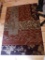 Area rug in good condition is 40