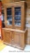 Wooden china cabinet is 20-1/2