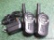 Pair of Cobra Micro Talk walkie-talkies with charger.
