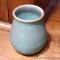 Rookwood pottery with candle is 4-1/2