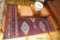 Woolrich III Montana Diamond Burgundy area rug is in good condition. Measures about 64