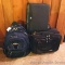 Three nice travel bags. One computer bag is 16