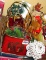 Holiday decorations including table top displays, wall hangings and more.