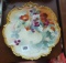 Hand painted Limoges French display platter is 12