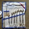 Assorted combination wrenches up to 7/8