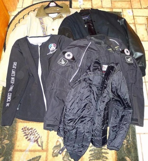 Honda Joe Rocket jacket with liner, River's End jacket, more. Honda jacket has been decorated with