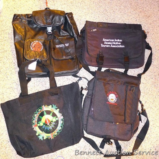 Four travel bags up to 16". All in good shape.
