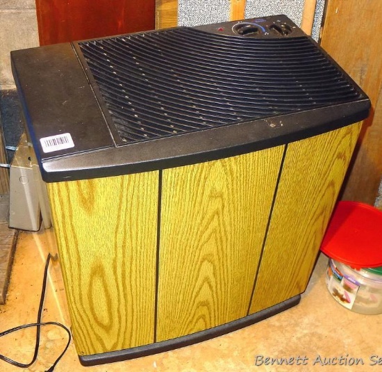 Bemis humidifier unit measures 22" wide x 24" high x 14".