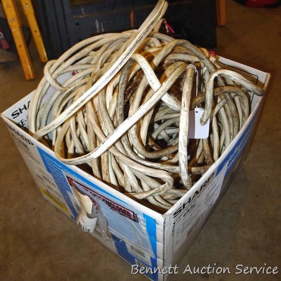 18" box of building wire including 12-3 and lighter.