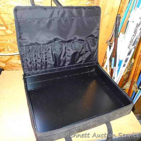 Lakewood 18" hard box mobile office would also make a good handgun box.