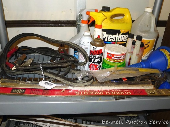 No shipping. Jumper cables, wiper arms, automotive fluids, more.