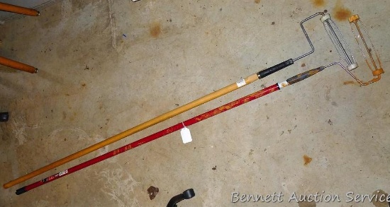 Painting extension pole goes to nearly 10'. Plus a standard pole and two rollers.