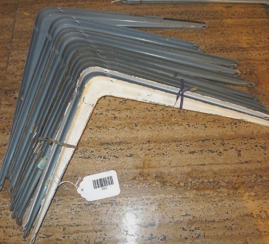 16 shelf brackets, 12" x 14".