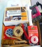WonderPen in original box - tool for wood or leather crafting; twine, smoothing tool, twist tie