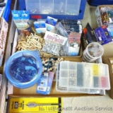 Large variety of beads, some new in package, others sorted in organizers.