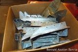 Steel construction brackets.