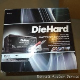Die Hard 6V/12V battery charger and maintainer with original box.