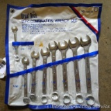 Assorted combination wrenches up to 7/8