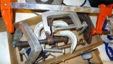 C clamps and bar clamps up to 16