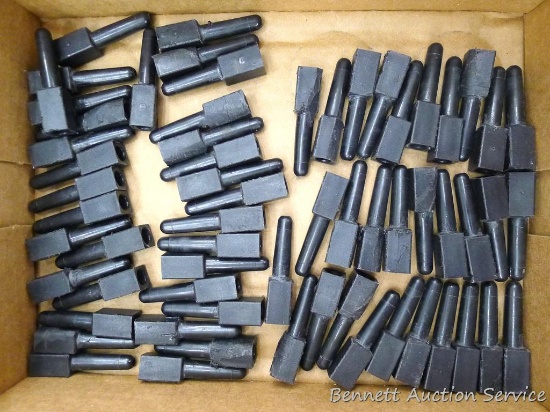 63 plastic sap spiles 2-1/8" long.