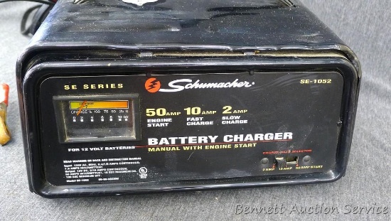 schumacher battery charger se 1052