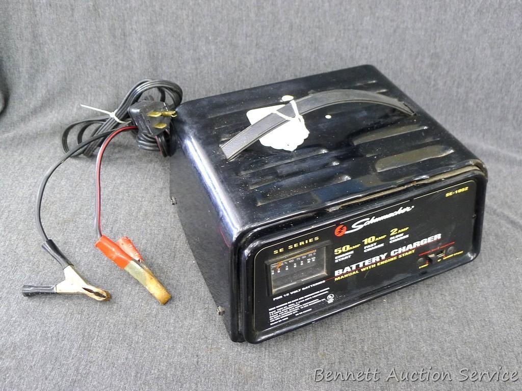 schumacher battery charger se 1052