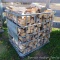 Metal crate filled with mixed firewood. Crate measures approx. 40