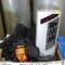 Haier 35 Watt desktop fan model FTM054PG; Harley Davidson carry sack is 14