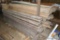 Huge pile of assorted wooden siding and various lumber up to 10