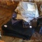 Pure Fun Trampoline rubber is approx. 13-1/2' diameter. A couple of triangle hardware pieces are