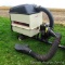Agri-Fab H.D. 1000 Mow-N-Vac has a Briggs & Stratton motor. Holding tank is 30