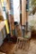 Craftsman and other rakes, fork, and spade shovels. Handles are marked Craftsman, Do it Best,
