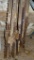 Ten fenceposts up to 78