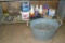 No shipping. Gardening lot includes wrought iron basket hangers, insect control, muriatic acid,