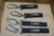 Velcro hanging straps; longest is 10