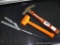 8 oz. dead blow uni/cast hammer; measures 11