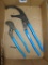 Channel Lock adjustable pliers; Channel Lock specialty pliers is 15-1/2
