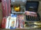 Variety of screwdriver bits, drill bits and nut drivers.
