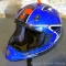 Dirt bike helmet, no size. Marked SXT-Y.