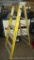 Werner 6' fiberglass step ladder model 7206 has 300 lb capacity.