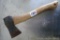 SAW Sweden, hand forged hatchet; measures 15-1/2