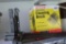 Rutland chimney sweep cleaning brush with eight 4' handle sections. Brush is about 8