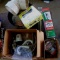 Universal toilet fill valve, Do It Best steel faucet lines, Harvey's toilet bowl gasket, 