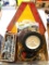 Pegboard hooks of several styles; 10' of 1/4