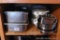 Stainless steel commercial pan is 10