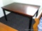This is upstairs, please bring help to remove. Wooden table is 58