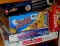 Lego DC Comics, Monopoly, Yahtzee, Tumblin' Turkeys, and Glass Chess.