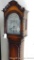 Delightful grandmother clock stands 5'9