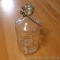 Clear glass bee/wasp catching jar is 11